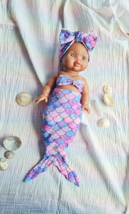 Déguisement Sirène poupée Minikane 34cm – Image 3