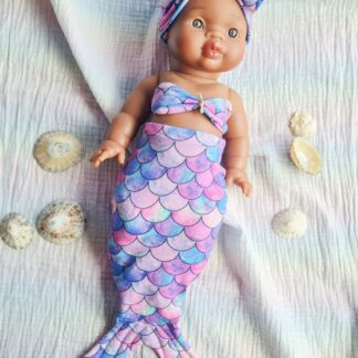 Déguisement Sirène poupée Minikane 34cm