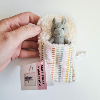 Mini Lit + personnage vintage chiné
