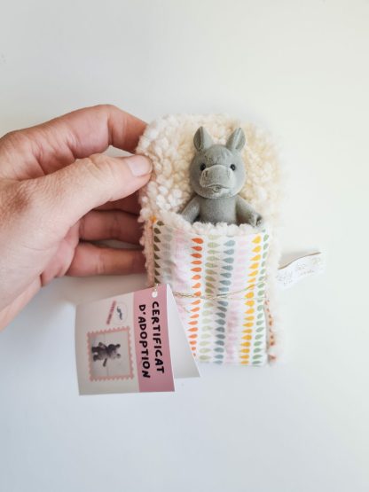 Mini Lit + personnage vintage chiné