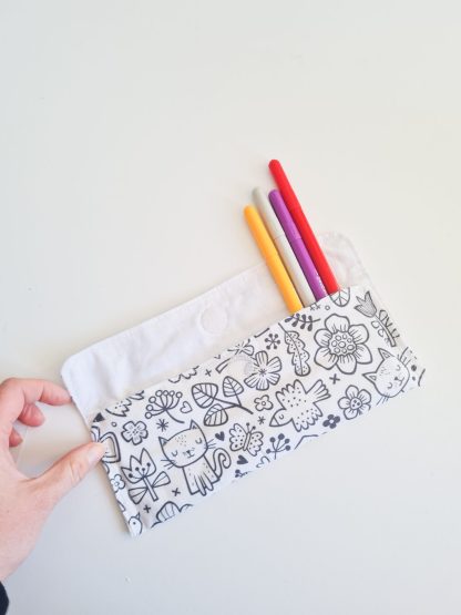 Pochette de coloriage Lavable - CAT
