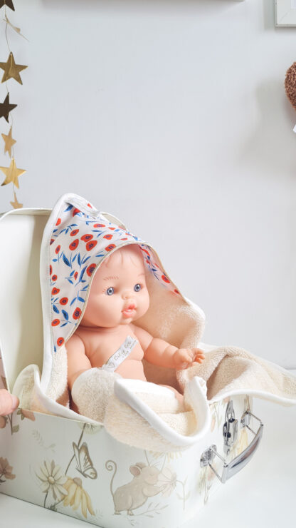 Coffret cadeau personnalisé de bain bio poupée minikane – Image 3
