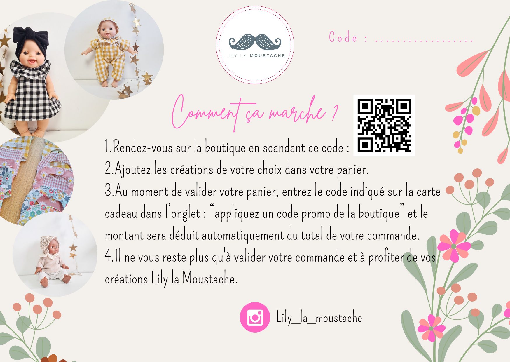 Carte Cadeau Montant au Choix – Image 3