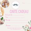 Carte Cadeau Montant au Choix