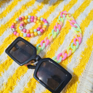 Collab Summer - Duo Bracelet + Lunettes et chainette