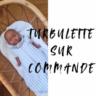 SUR COMMANDE - Turbulette Gigoteuse pour poupée