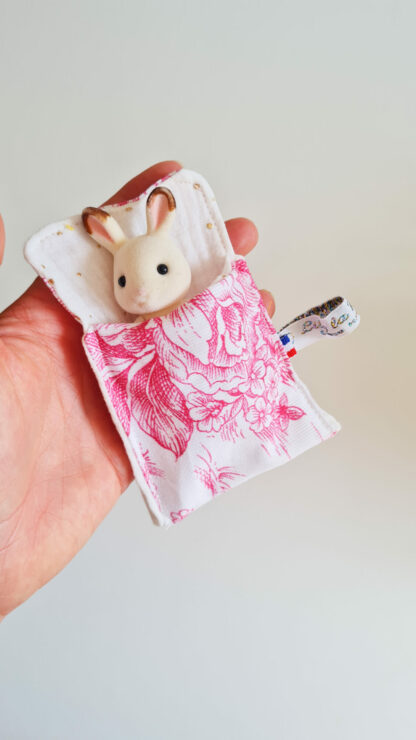 Mini Lit + sylvanian vintage chiné Lapin – Image 3