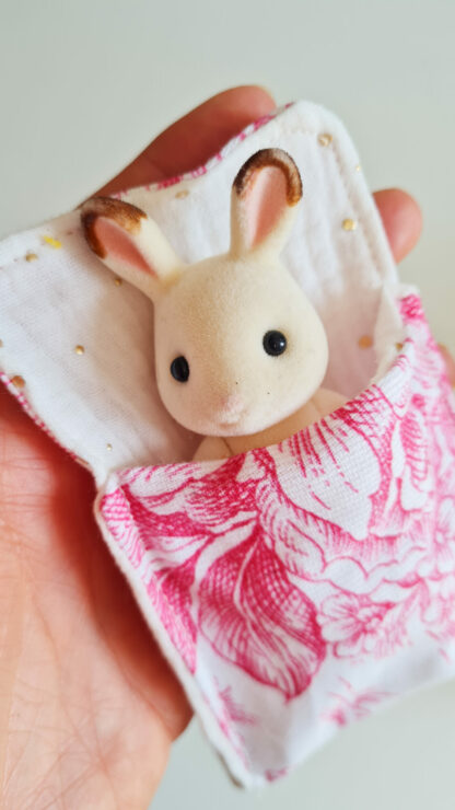 Mini Lit + sylvanian vintage chiné Lapin – Image 2