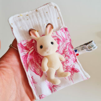 Mini Lit + sylvanian vintage chiné Lapin