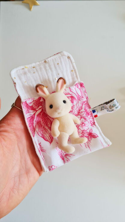 Mini Lit + sylvanian vintage chiné Lapin