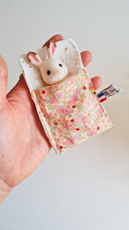 Mini Lit + sylvanian vintage chiné lapin – Image 3