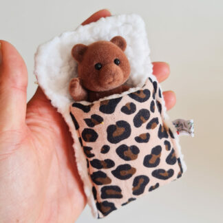 Mini Lit + petit malin vintage chiné ourson