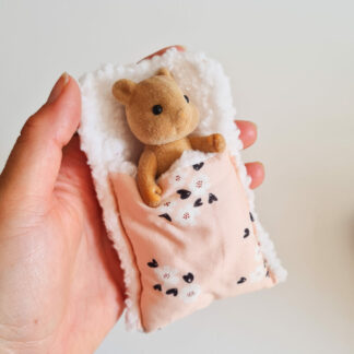 Mini Lit + sylvanian vintage chiné Ecureuil