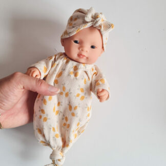 Tenue 21cm - Gigoteuse nouée - citrons