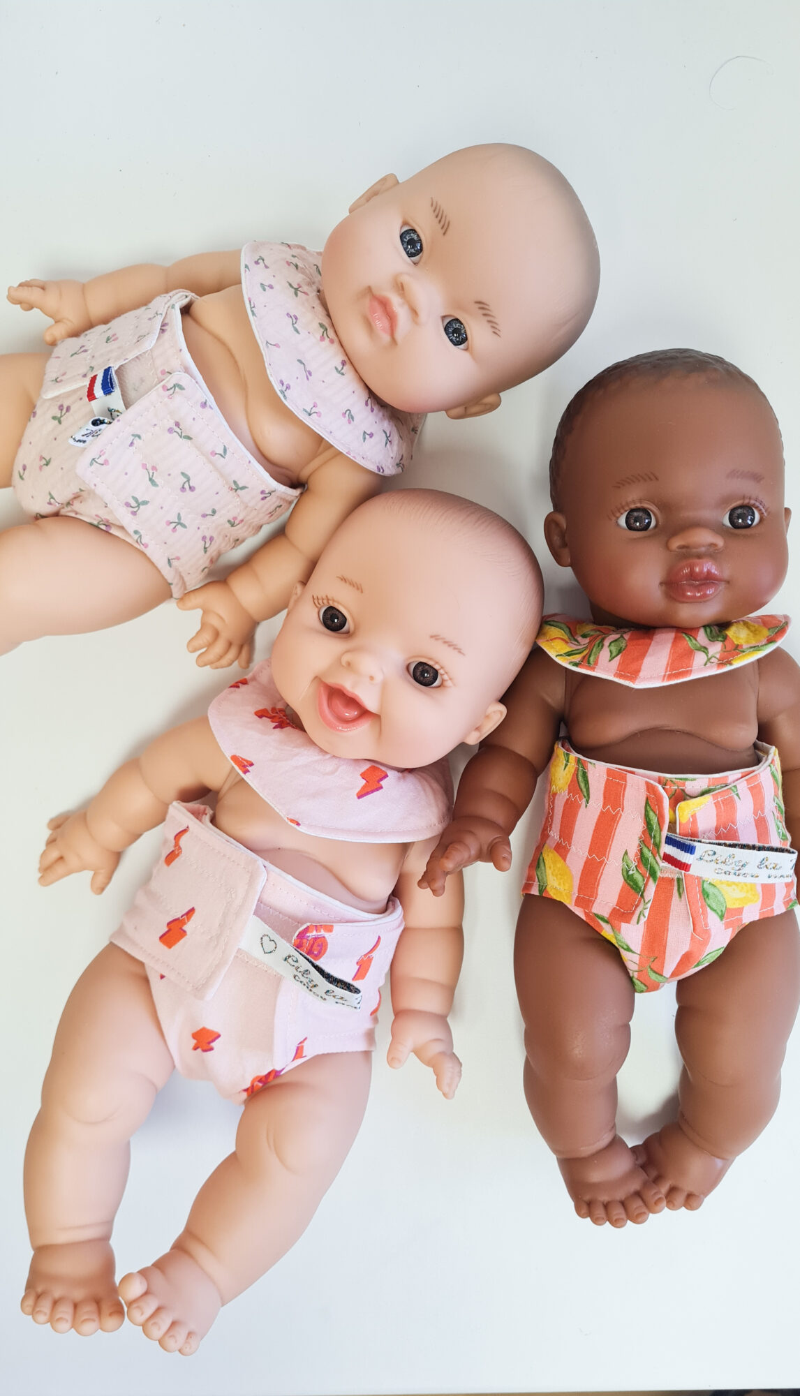 Bavoir et couche au choix