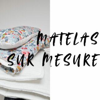 Matelas lit poupée sur mesure