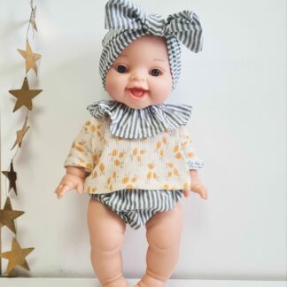 Tenue pour POUPÉE 34CM _ CITRON