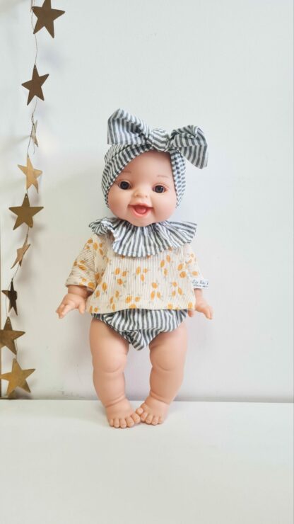 Tenue pour POUPÉE 34CM _ CITRON