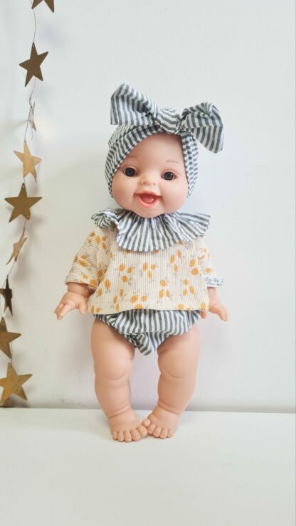 Tenue pour POUPÉE 34CM _ CITRON – Image 2