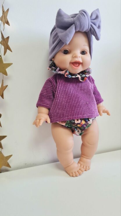 Tenue pour POUPÉE 34CM - MAUVE – Image 2