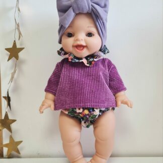 Tenue pour POUPÉE 34CM - MAUVE