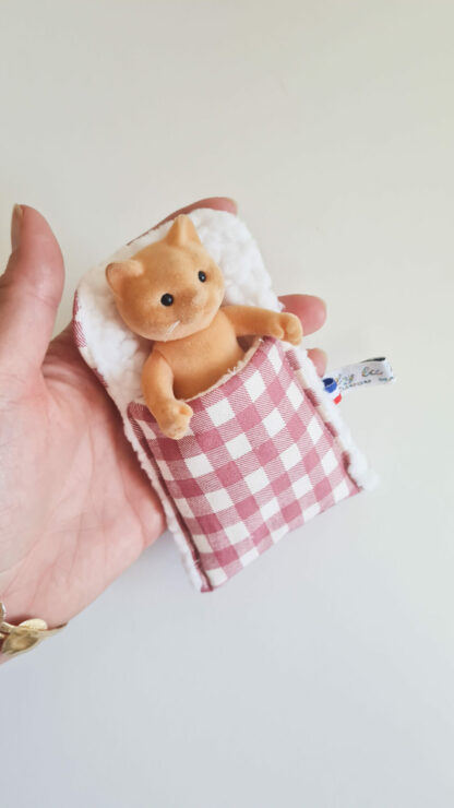 Mini Lit + petit malin chat vintage chiné – Image 2