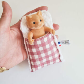 Mini Lit + petit malin chat vintage chiné