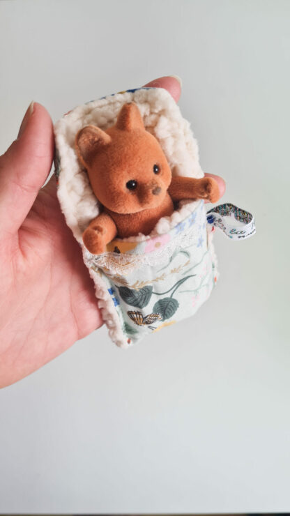 Mini Lit + petit malin renard vintage chiné – Image 3