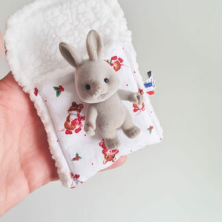 Mini Lit + petit malin lapin vintage chiné