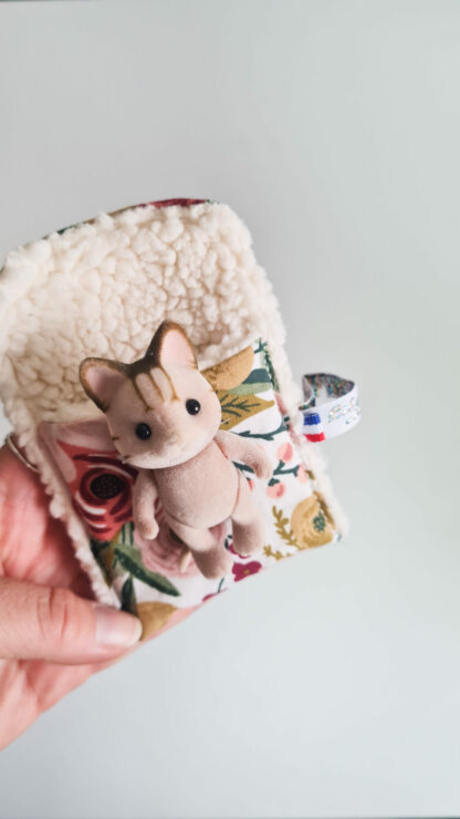 Mini Lit + petit malin chat vintage chiné - – Image 2