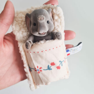Mini Lit + petit malin élephant vintage chiné -