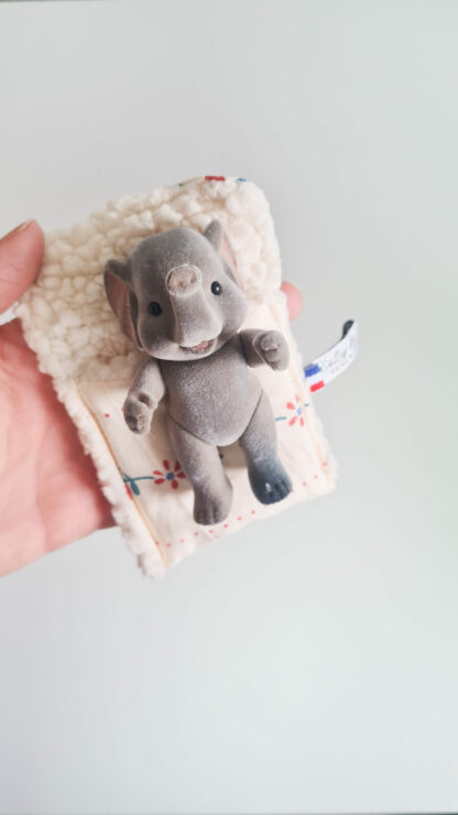 Mini Lit + petit malin élephant vintage chiné - – Image 2