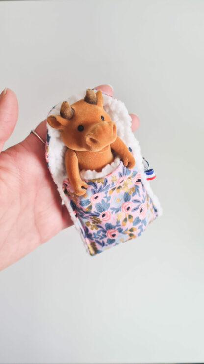 Mini Lit + petit malin vache vintage chiné - – Image 3