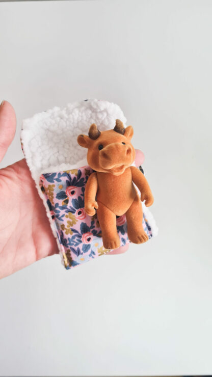 Mini Lit + petit malin vache vintage chiné - – Image 2