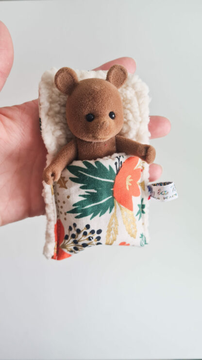 Mini Lit + petit malin ours vintage chiné - – Image 3