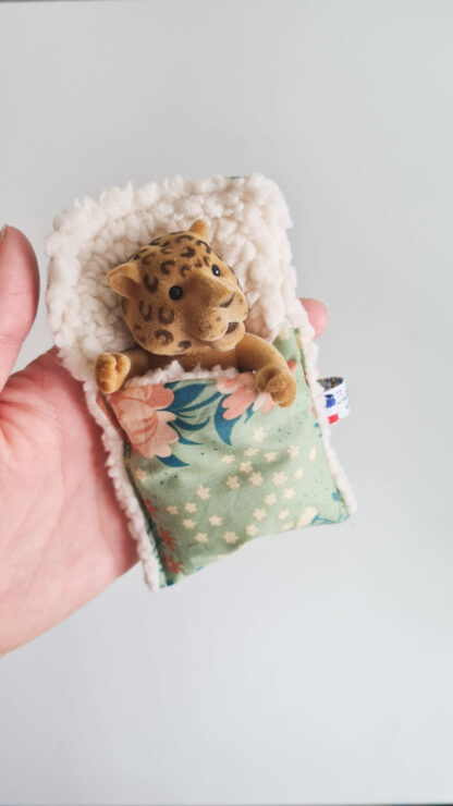 Mini Lit + petit malin lion vintage chiné