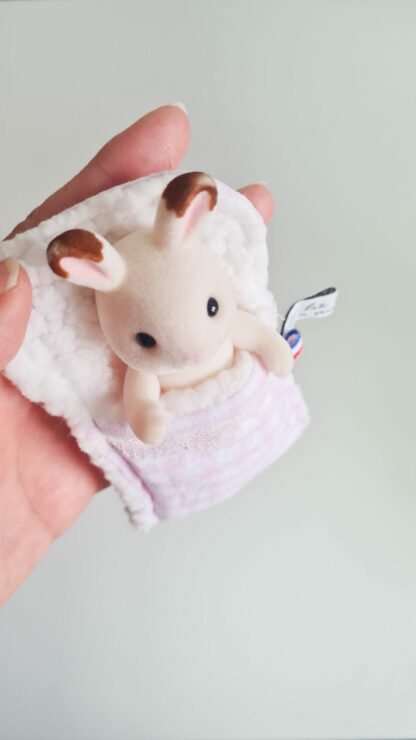 Mini Lit + petit malin lapin vintage chiné - – Image 4