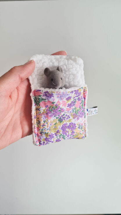Mini Lit + petit malin souris vintage chiné -