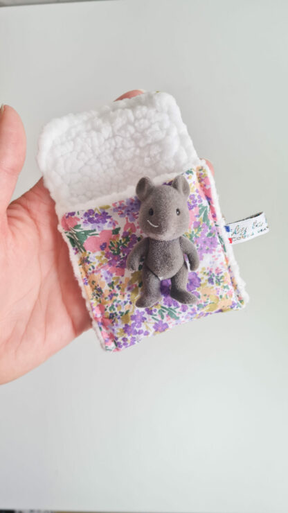 Mini Lit + petit malin souris vintage chiné - – Image 2