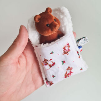 Mini Lit + petit malin ourson vintage chiné