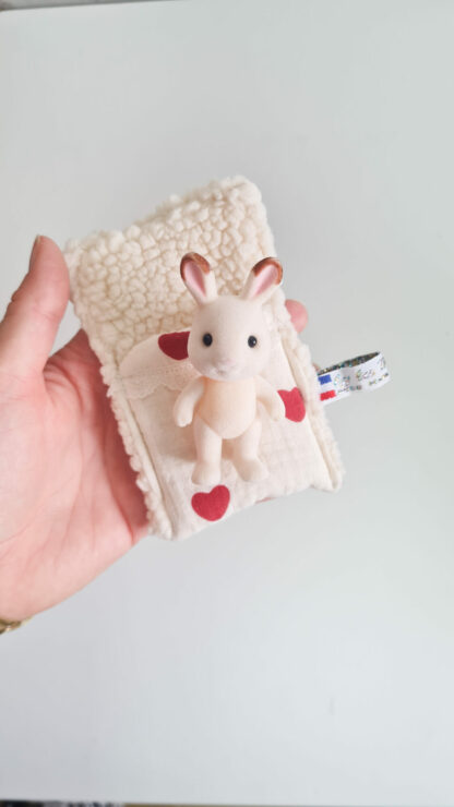 Mini Lit + petit malin lapin vintage chiné - – Image 2