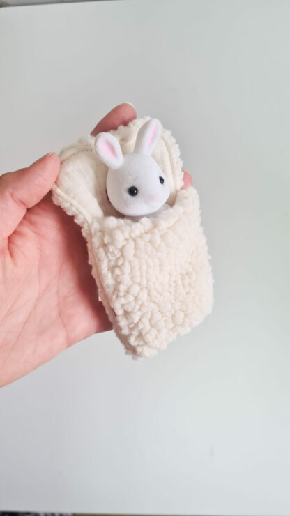 Mini Lit + petit malin lapin vintage chiné - – Image 2
