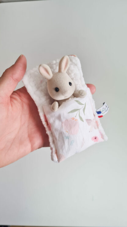 Mini Lit + petit malin lapin vintage chiné
