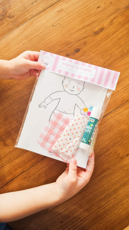 Kit Créatif  : HABILLE TA POUPEE – Image 5