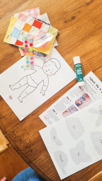Kit Créatif  : HABILLE TA POUPEE – Image 6