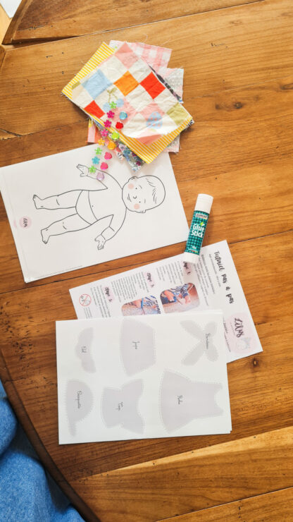 Kit Créatif  : HABILLE TA POUPEE – Image 2