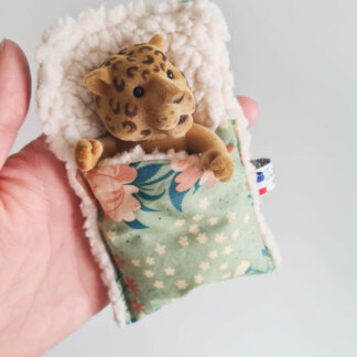 Mini Lit + petit malin lion vintage chiné