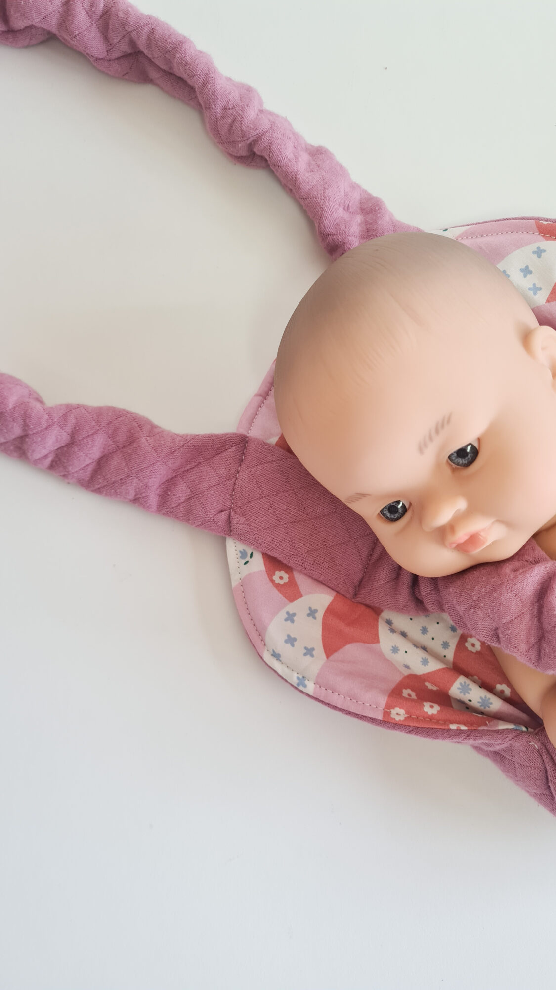Porte poupée 34cm - VAGUES ROSE – Image 5