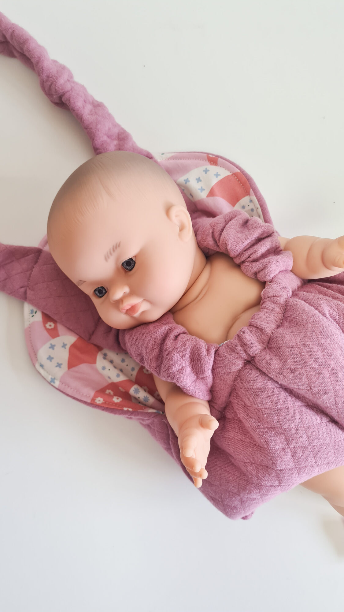 Porte poupée 34cm - VAGUES ROSE – Image 4