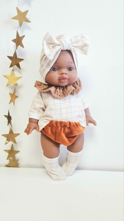 Tenue pour POUPÉE 34CM - BRIQUE – Image 3